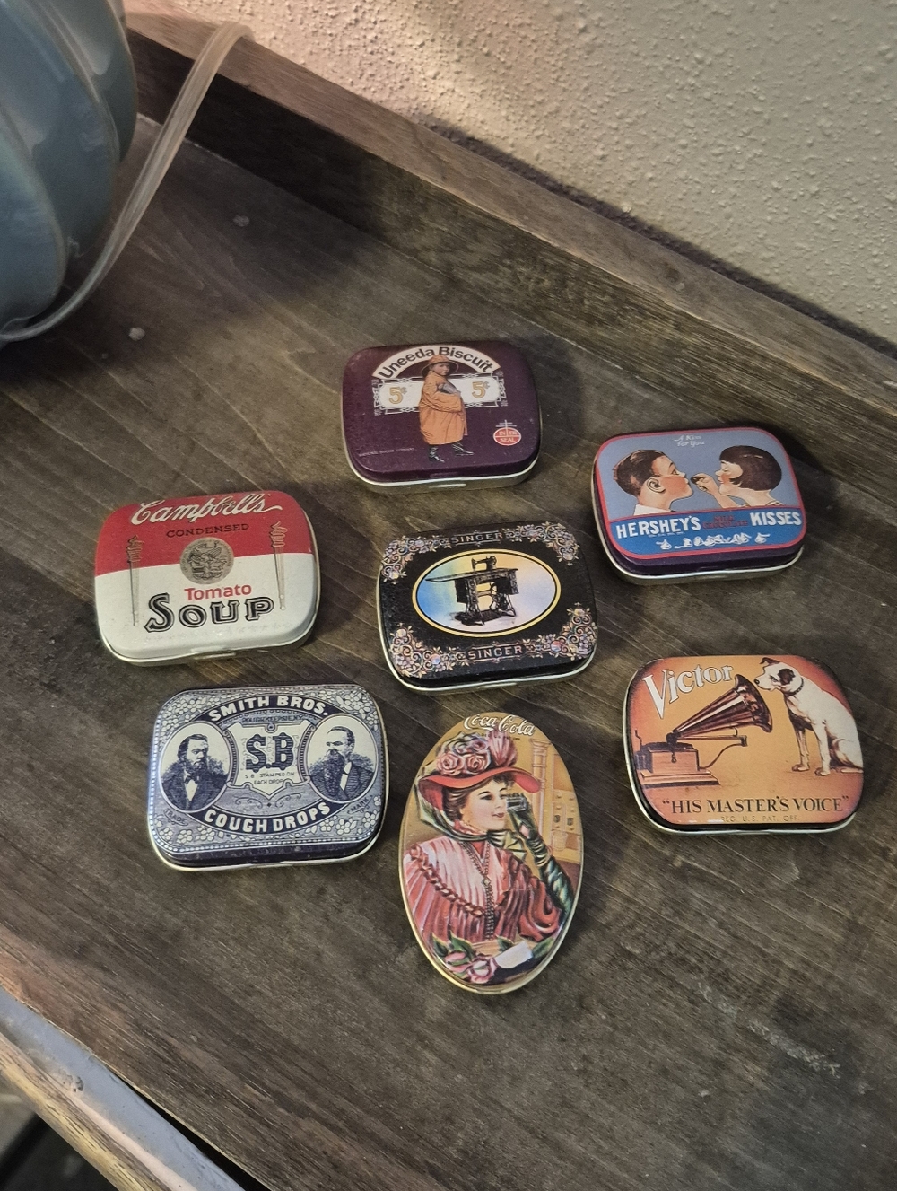 Vintage Bristolware Nabisco Tins Lot Coca Cola Campbells Hersheys